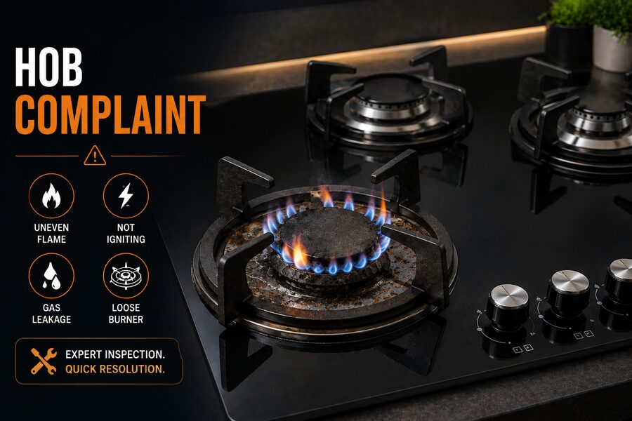 Hob Complaint — general fault diagnosis
