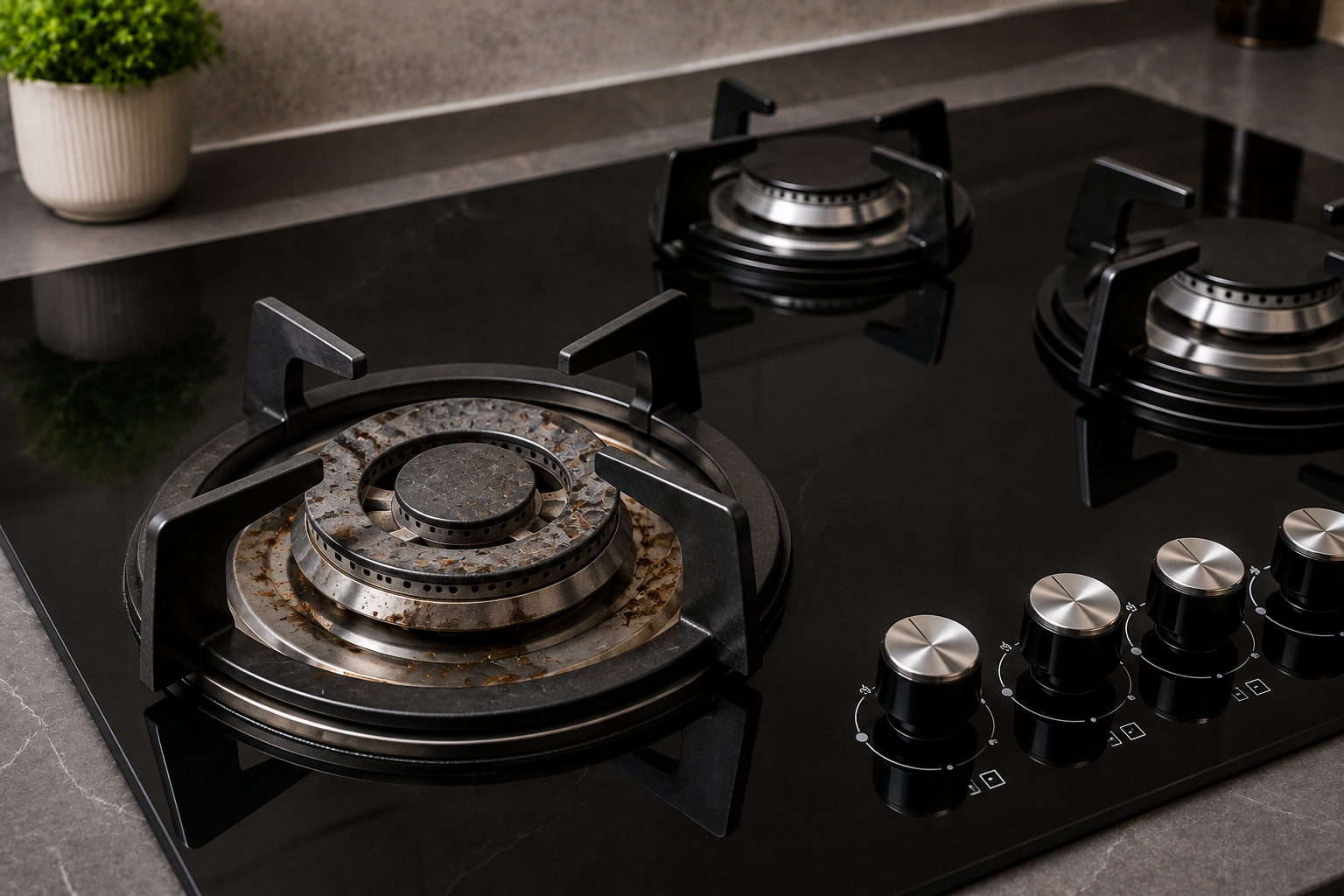 Hob Burner Issues — thermocouple and electrode service