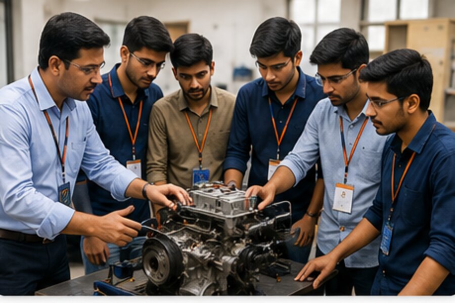 Hands-on workshop training for placement readiness